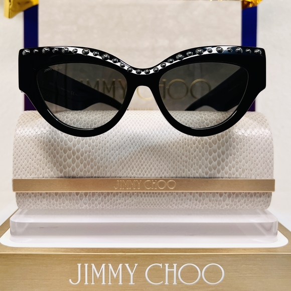 Interesting Info About Jimmy Choo Black Sunglasses